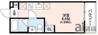 東京都小平市小川西町3【アパート】の間取り
