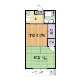 東京都小金井市本町5【マンション】の間取り