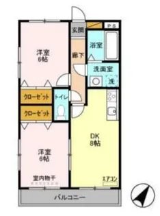 ASAJIビル【4階】の間取り