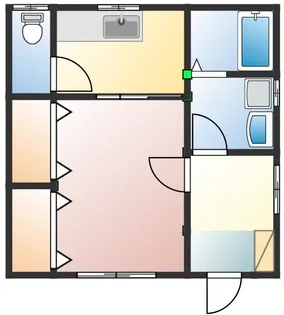 神奈川県横浜市鶴見区本町通2【アパート】の間取り