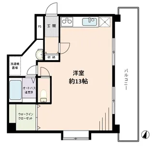 セブンスターマンション東山【5階】の間取り