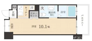 ルネッサンス21赤坂けやき通り【4階】の間取り