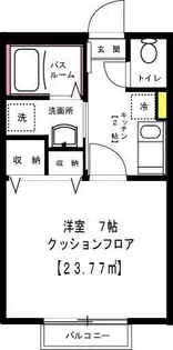 ベルアマーレ【2階】の間取り