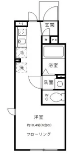 アドウビ学芸大学【1階】の間取り