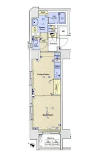 ブライズ神田岩本町【3階】の間取り
