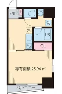 comodo【7階】の間取り