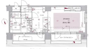 東京都品川区西五反田1【マンション】の間取り