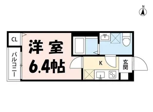埼玉県さいたま市岩槻区東町1【アパート】の間取り