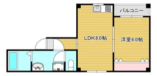 大阪府大阪市生野区巽北2【マンション】の間取り