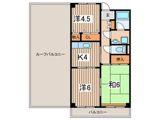 ルルド・タカハラ【6階】の間取り