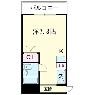 メゾンロートレック【3階】の間取り