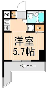 コスモ亀有V【10階】の間取り