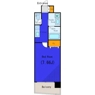 東京都大田区羽田4【マンション】の間取り