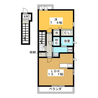 Lemone【2階】の間取り