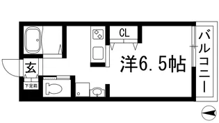 フェリーチェヒルC棟【1階】の間取り