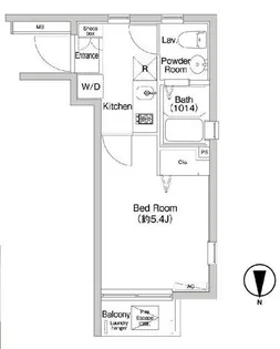 プライムアーバン西早稲田【2階】の間取り