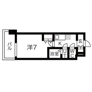 LIVIAZ OSAKA Verite【4階】の間取り