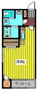 リッチオーク七番館【1階】の間取り