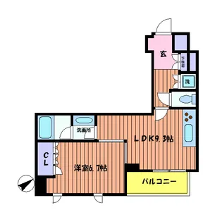 RODIA立川【8階】の間取り