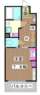 プリムローズ五台【5階】の間取り
