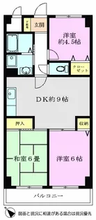 プレズィール クレール【1階】の間取り