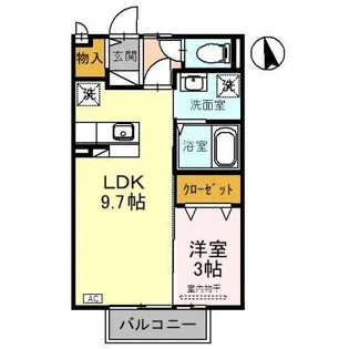 パークコート G【1階】の間取り