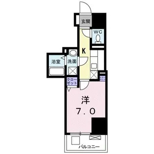 イル コルソ【6階】の間取り