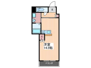 第2倉本ビル【6階】の間取り