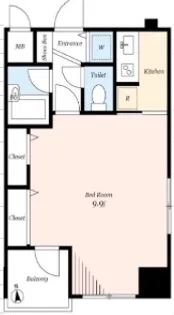 グランド・ガーラ麻布十番【2階】の間取り