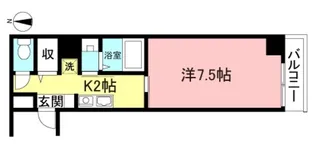 リヴェールイノウエ【5階】の間取り