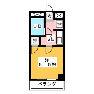 リバティハイツ【2階】の間取り