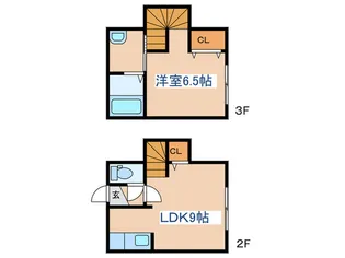 オ-ガスタの間取り