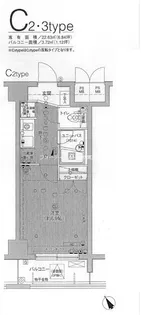 メインステージ秋葉原駅前【3階】の間取り