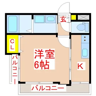 エルシオン西千石【3階】の間取り