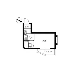 スカイコート向島【3階】の間取り