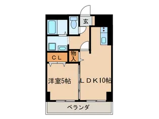 KIRAKUマンション【4階】の間取り