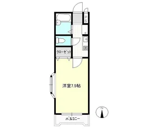ウエストヒルズ野田 C棟【4階】の間取り
