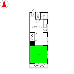 三栄ハウス【2階】の間取り