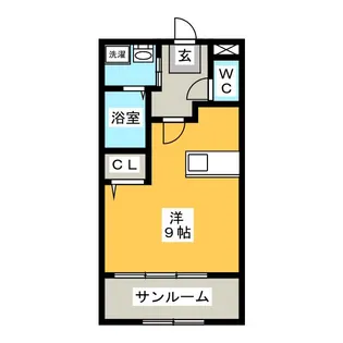 ルメルシェ【2階】の間取り
