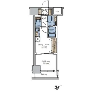 エスティメゾン大森(エスティメゾンオオモリ)【12階】の間取り