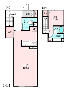 【新築】アルベラータの間取り