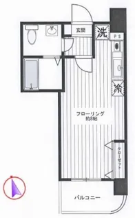ミリオンステージ西早稲田壱番館【4階】の間取り