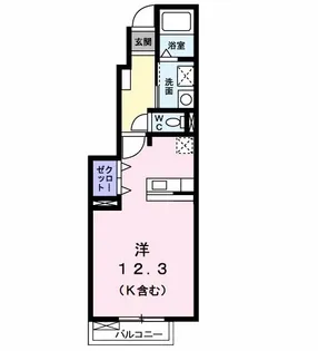 アルカンシエル【1階】の間取り