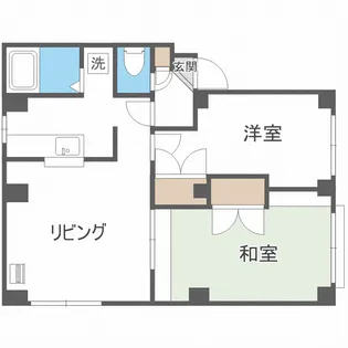 アーバンマンション2【1階】の間取り