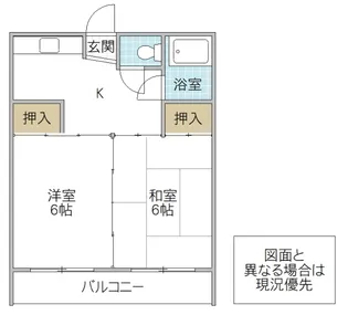プリムN【1階】の間取り