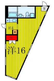 Vene富久【1階】の間取り