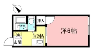 メゾン・アプリコ【1階】の間取り