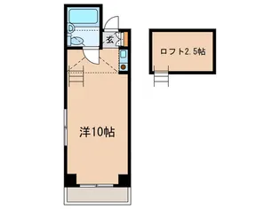 コ-ポアトレイユ【2階】の間取り
