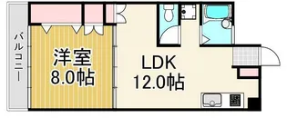 河上ビル【4階】の間取り
