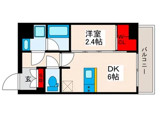 BPRレジデンス田端【7階】の間取り